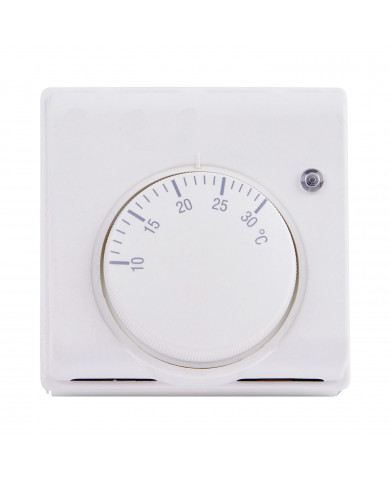 TERMOSTATO ANALOGICO MANUAL S/INT. 10-30º BLANCO NINE&ONE TF4 BL.1