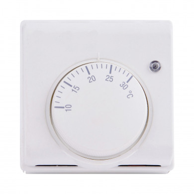 TERMOSTATO ANALOGICO MANUAL S/INT. 10-30º BLANCO NINE&ONE TF4 BL.1