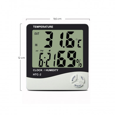 ESTACION METEOROLOGICA DIGITAL CON SONDA DE 3M DE CABLE (Pilas incl. 1xLR03) NINE&ONE TF4 BL.1