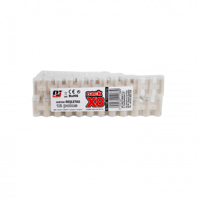 REGLETA 12 POLOS 2x4mm2, 2x6mm2, 2x10mm2, 2x16mm2 NINE&ONE RT.8 REGLETA 12 POLOS 2x4mm2, 2x6mm2, 2x10mm2, 2x16mm2 NINE&ONE RT.8