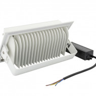 DOWNLIGHT RECTANG. EMPOTR. GIRAT. 30W 120º 3000K 40000H 235x148x90 MM.