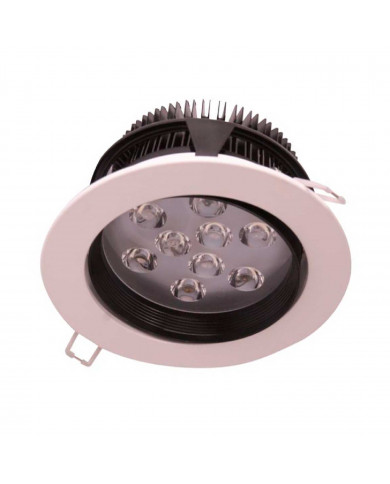 DOWLIGHT ORIENT. REDONDO 9w 38º 4000K 145x80mm