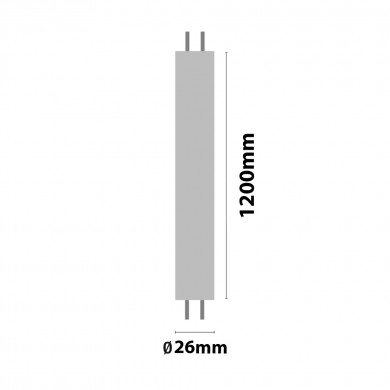TUBOS LED SMD T8 120CM 24W 2400LM 320º 3000K 30000H CJ.1 TUBOS LED SMD T8 120CM 24W 2400LM 320º 3000K 30000H CJ.1