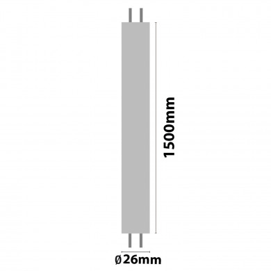 TUBOS LED SMD T8 150CM 24W 2400LM 320º 3000K  30000H CJ.1 TUBOS LED SMD T8 150CM 24W 2400LM 320º 3000K  30000H CJ.1