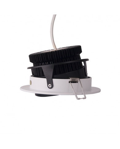 DOWLIGHT ORIENT. REDONDO 18W 38º 3000 168X100MM