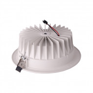 DOWNLIGHT LED REDONDO ECO 120º 15W IP44 4000 190X58MM 30000H
