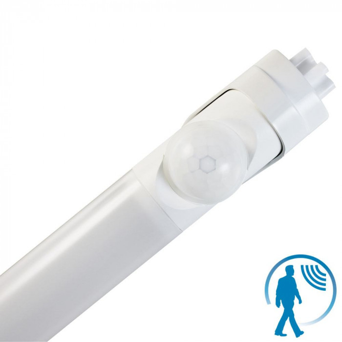 TUBOS LED CON SENSOR T8 120CM 18W 3000