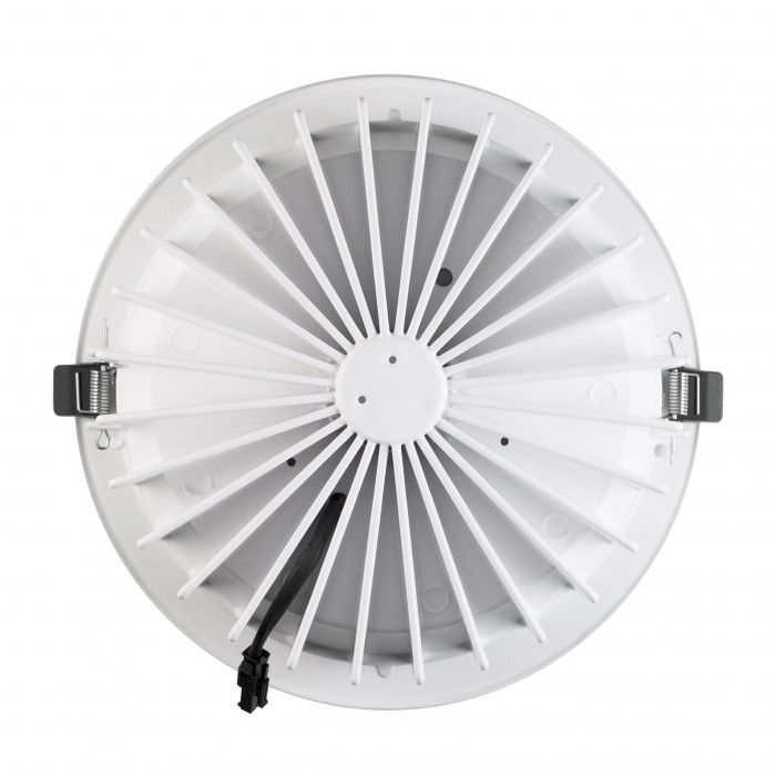 DOWNLIGHT LED 24W 4000K Ø230x60 MM  90LM/W 120º TRANSLUCIDO COB 30000H