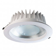 DOWNLIGHT LED 24W 4000K Ø230x60 MM  90LM/W 120º TRANSLUCIDO COB 30000H