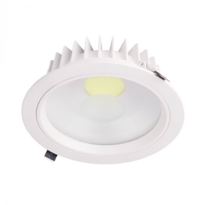 DOWNLIGHT LED TRANSLUCIDO COB 30W 90LM/W 120º 4000K 30000H Ø230x60MM IP44