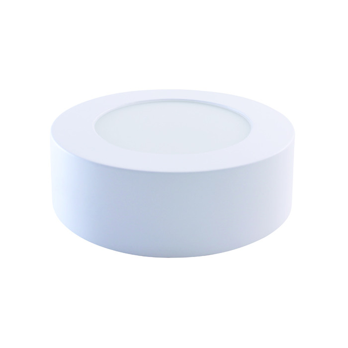 PANEL SUPERFICIE LED SMD REDONDO BLANCO 8W 4000K 30000H Ø120x38MM RAYDAN HOME