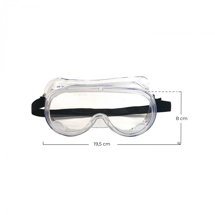 GAFA PROTECTORA INTEGRAL TRANSPARENTE H91 MEDICAL BS.1