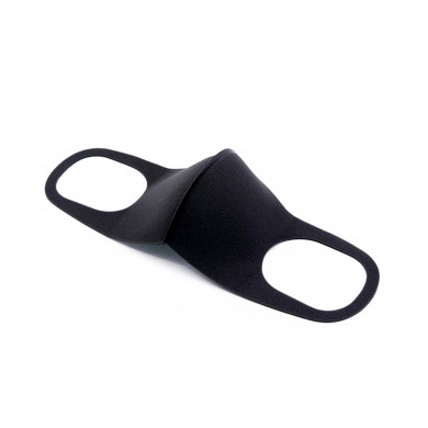 MASCARILLA INFANTIL REUTILIZABLE POLIURETANO NEGRA H91 MEDICAL