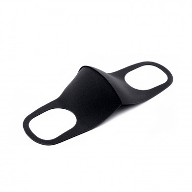 MASCARILLA INFANTIL REUTILIZABLE POLIURETANO NEGRA H91 MEDICAL