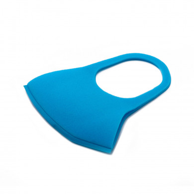 MASCARILLA INFANTIL REUTILIZABLE POLIURETANO AZUL H91 MEDICAL