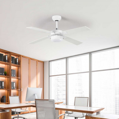 VENTILADOR CON LUZ BRASIL BLANCO 50W 4 ASPAS 3 VELOC. DIAM106CM (BOMB.NO INCL.) RAYDAN HOME VENTILADOR CON LUZ BRASIL BLANCO 50W 4 ASPAS 3 VELOC. DIAM106CM (BOMB.NO INCL.) RAYDAN HOME