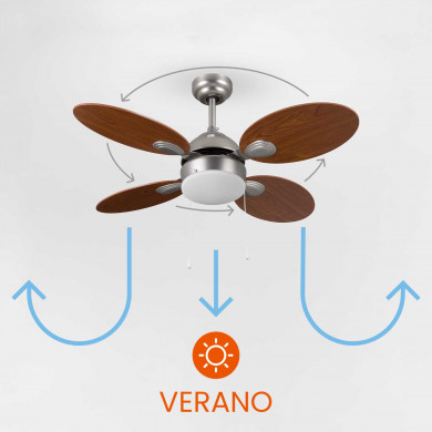 VENTILADOR CON LUZ MÓNACO MADERA 46W 4 ASPAS 3 VELOC. DIAM106CM  (BOMB.NO INCL.) RAYDAN HOME VENTILADOR CON LUZ MÓNACO MADERA 46W 4 ASPAS 3 VELOC. DIAM106CM  (BOMB.NO INCL.) RAYDAN HOME