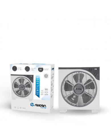 VENTILADOR BOX 30CM 50W  RAYDAN HOME