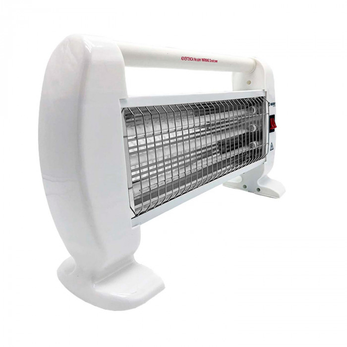 ESTUFA CUARZO SUELO HORIZONTAL BLANCA 400W/800W/1200W  RAYDAN HOME