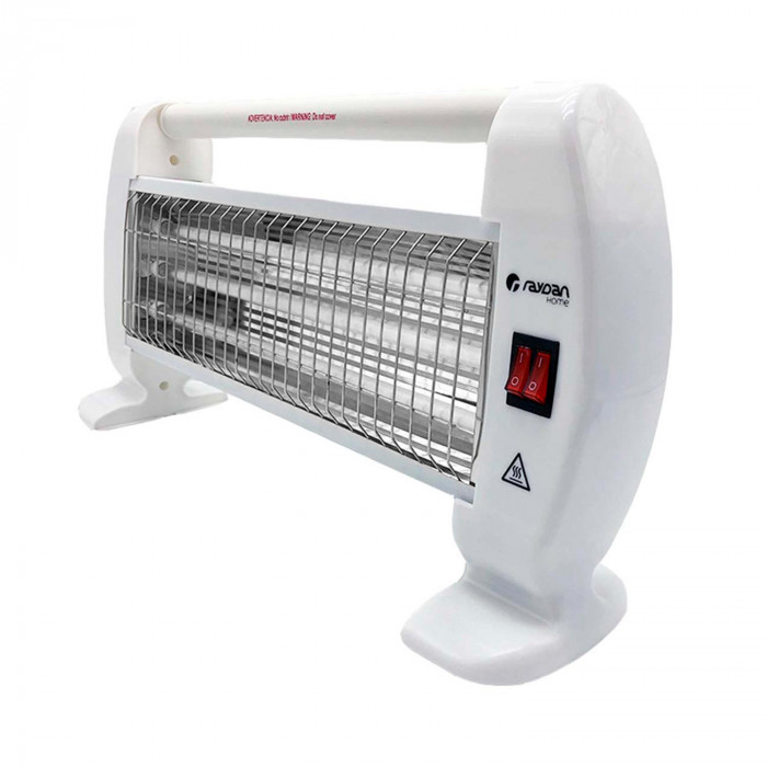 ESTUFA CUARZO SUELO HORIZONTAL BLANCA 400W/800W/1200W  RAYDAN HOME