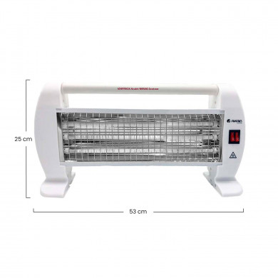 ESTUFA CUARZO SUELO HORIZONTAL BLANCA 400W/800W/1200W  RAYDAN HOME ESTUFA CUARZO SUELO HORIZONTAL BLANCA 400W/800W/1200W  RAYDAN HOME