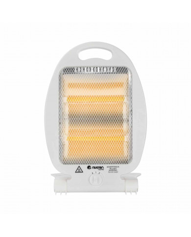 ESTUFA CUARZO FIJA VERTICAL BLANCA 400W/800W RAYDAN HOME