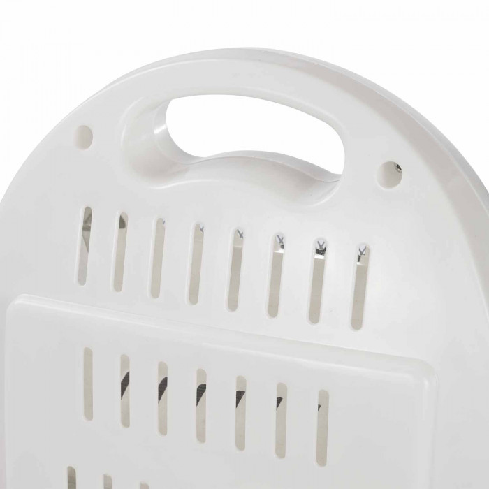 ESTUFA CUARZO FIJA VERTICAL BLANCA 400W/800W RAYDAN HOME