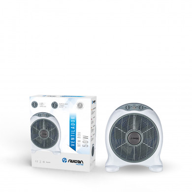 VENTILADOR NEW BOX 30CM 50W RAYDAN HOME