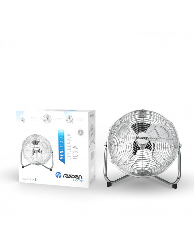 VENTILADOR CIRCULADOR 16" 40 CM METALICO 75W RAYDAN HOME