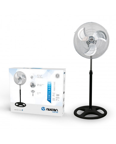 VENTILADOR DE PIE INDUSTRIAL 18" 45 CM 75W RAYDAN HOME VENTILADOR DE PIE INDUSTRIAL 18" 45 CM 75W RAYDAN HOME