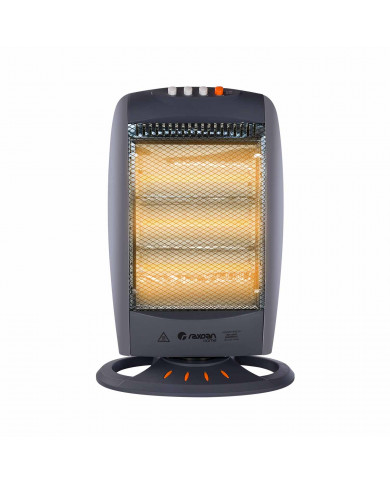 ESTUFA HALOGENA OSCILANTE GRIS 400/800/1200W RAYDAN HOME
