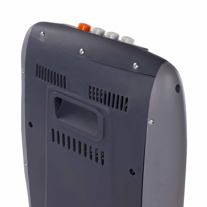 ESTUFA HALOGENA OSCILANTE GRIS 400/800/1200W RAYDAN HOME