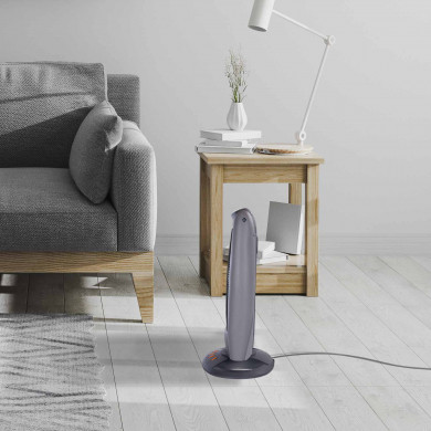 ESTUFA HALOGENA OSCILANTE GRIS 400/800/1200W RAYDAN HOME