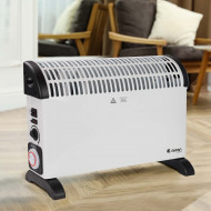 CONVECTOR CON TURBO Y TIMER 15'/24H BLANCO 2000W RAYDAN HOME