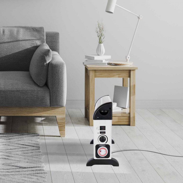 CONVECTOR CON TURBO Y TIMER 15'/24H BLANCO 2000W RAYDAN HOME