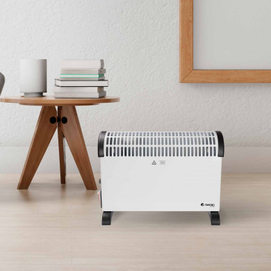 CONVECTOR CON TURBO Y TIMER 15'/24H BLANCO 2000W RAYDAN HOME