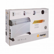 CONVECTOR CON TURBO Y TIMER 15'/24H BLANCO 2000W RAYDAN HOME