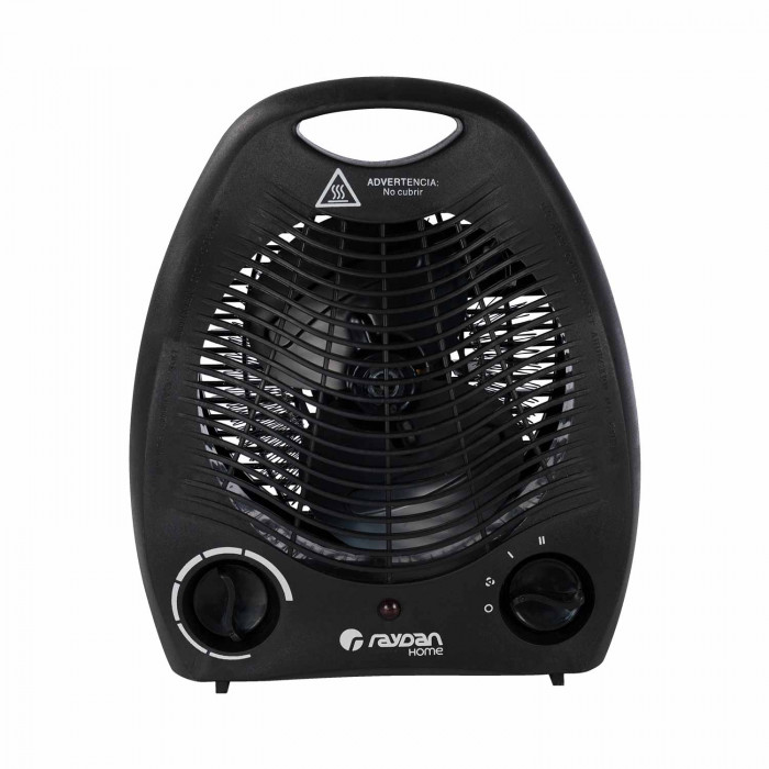 CALEFACTOR VERTICAL NEGRO 2000W RAYDAN HOME