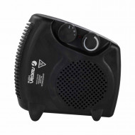 CALEFACTOR VERTICAL/HORIZONTAL NEGRO 2000W RAYDAN HOME