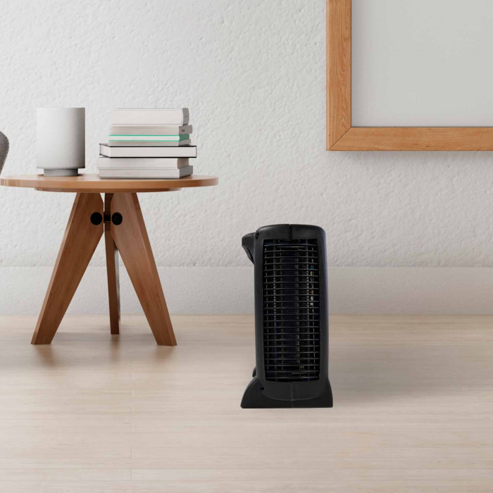 CALEFACTOR VERTICAL/HORIZONTAL NEGRO 2000W RAYDAN HOME