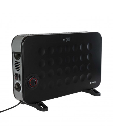 CONVECTOR NEGRO 2000W RAYDAN HOME