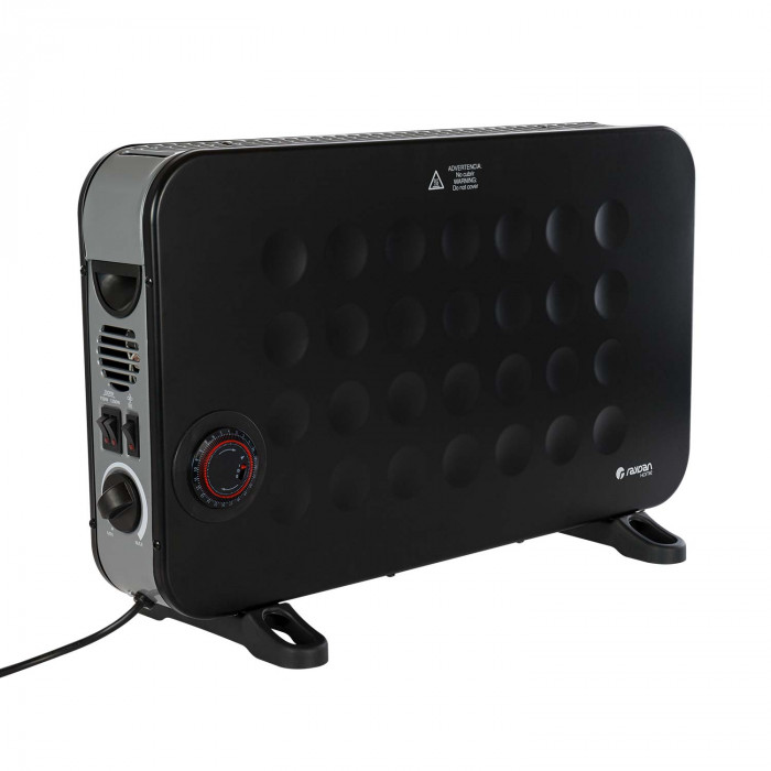 CONVECTOR NEGRO 2000W RAYDAN HOME