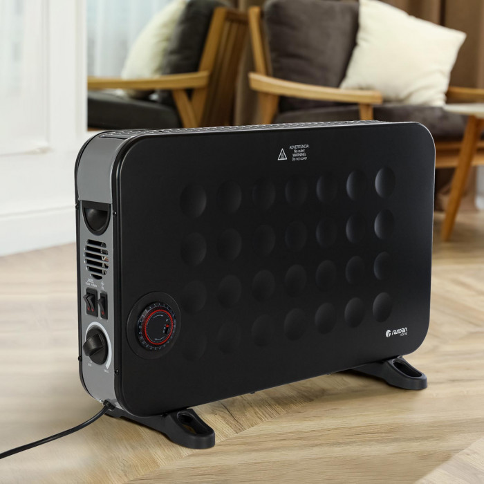 CONVECTOR NEGRO 2000W RAYDAN HOME