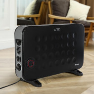 CONVECTOR NEGRO 2000W RAYDAN HOME