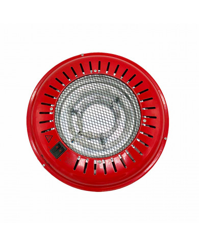 BRASERO ROJO 800W RAYDAN HOME