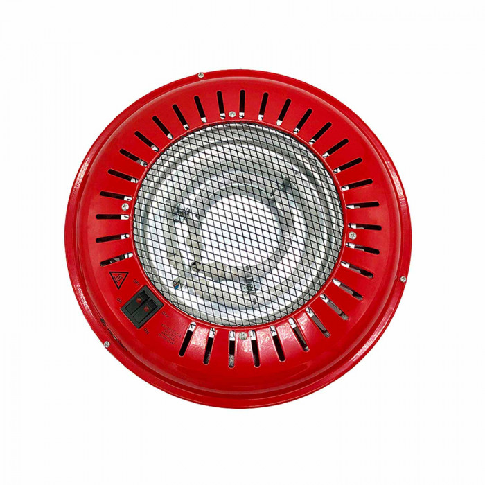 BRASERO ROJO 800W RAYDAN HOME