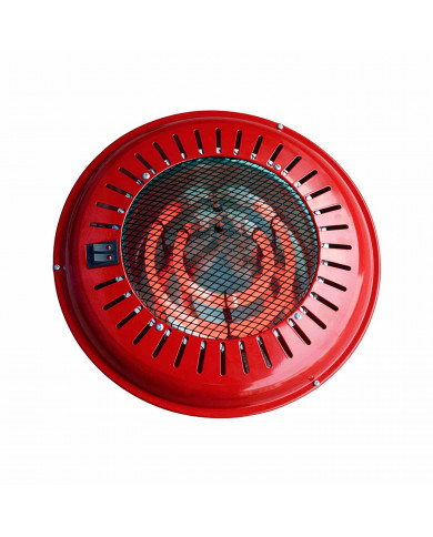 BRASERO ROJO 800W RAYDAN HOME