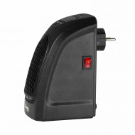 CALEFACTOR COMPACTO NEGRO 400W RAYDAN HOME