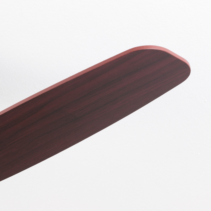 VENTILADOR TECHO VERMONT 55W MOTOR DC CON LUZ LED 18W NEGRO DAYRON