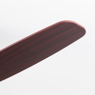 VENTILADOR TECHO VERMONT 55W MOTOR DC CON LUZ LED 18W NEGRO DAYRON